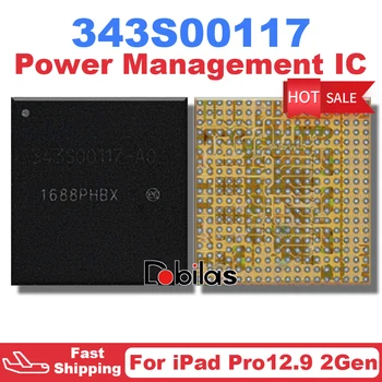 1Pcs/Lot 343S00117 343S00117-A0 skirta iPad Pro12.9 2Gen Second Genaration BGA Main Power IC maitinimo lusto integriniai grandynai