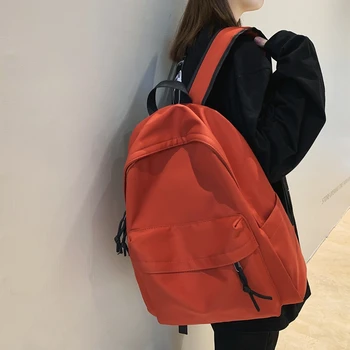 2023 Naujausia laisvalaikio dvigubo užtrauktuko kuprinė didelės kišenės Dizainerių prekės ženklai Didelės talpos studentų drobė Pečių krepšys moterims