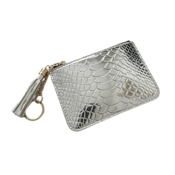 Card Case Holder Lady Purse with Kuts Short Wallet Fashion Card Holder Change Card Purse Clutch Portable