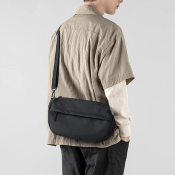 Casual Men's Messenger Bags Aukštos kokybės Oxford Crossbody krepšys Vyriška pečių rankinė Mada Oksfordo medžiaginės piniginės rankinės vyrams