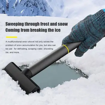 daugiafunkcis automobilis sniego kastuvas atitirpinimo ledo grandiklio įrankis žiemą ledo grandymo stiklo sniego valymo įrankiai Automobilių priedai