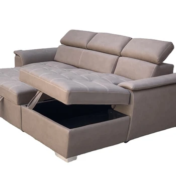 Didmeninė prekyba Prabangi kuokštinė segmentinė sofa sofa kampinė sofa-lova su daiktadėže svetainės sofa