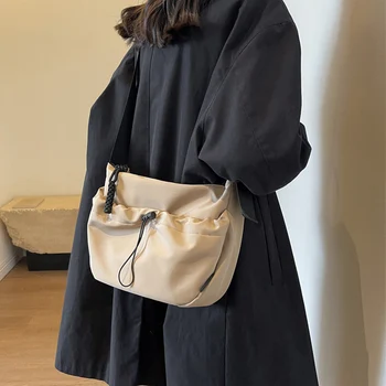Fashion Trend Nylon Women Shoulder Bag Large Capacity Crossbody Bags Bolsos Mujer Lady Messenger Bag Rankinės Bolso Mujer