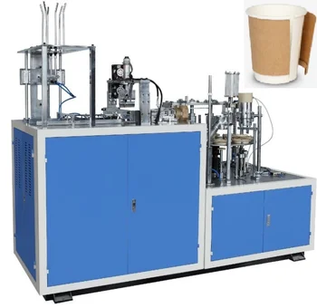 Gamyklos kaina Popierinių puodelių stiklo gamybos mašina Didelio našumo popieriaus ventiliatoriaus pjovimo spausdinimo apdorojimo gamybos linijos gamintojas