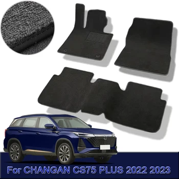 Individualūs automobilių grindų kilimėliai CHANGAN CS75 PLUS 2022 2023 m. vandeniui atsparūs neslidūs grindų kilimėliai Vidaus kilimėliai Kilimėliai Pėdų pagalvėlės Priedai