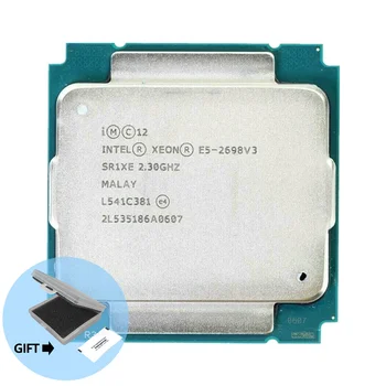 Intel Xeon E5 2698 V3 procesorius SR1XE 2.3Ghz 16 branduolių 135W lizdas LGA 2011-3 CPU E5 2698V3