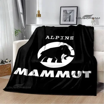 Mammut spausdinta antklodė Flanelė Šiltos antklodės Minkštos ir patogios antklodės Pikniko antklodės lovos pamušalai gimtadienio dovana
