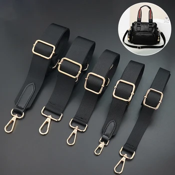nailono juodos spalvos rankinės dirželis pečių krepšys dirželiai krepšiai dirželiai reguliuojamos pakaitinės krepšio rankenos krepšio priedai
