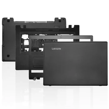 NAUJAS viršutinis galinis dėklas Lenovo ideapad 110-17 110-17IKB 110-17ACL LCD galinis dangtelis / priekinis rėmelis / vyriai / palmrest / apatinis dėklas Juoda