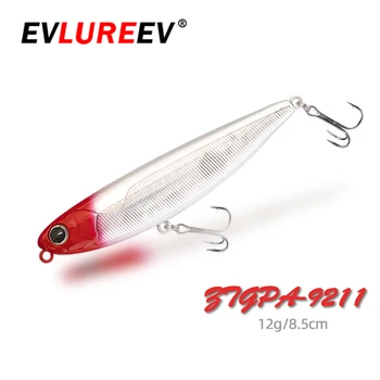 NEW Top Water Pencil Fishing Lure 8.5cm 12g Floating Popper Dog Walking Wobblers Tackle Artificial Hard Bait for Bass
