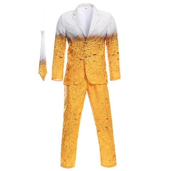 Oktoberfest kostiumo kostiumas Taisyklingos nedidelės tamprios kelnės Alus Laisvalaikio kelnės ilgomis rankovėmis Žiema Patvari mada Visiškai nauja