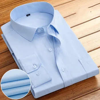 Pavasaris/ruduo Vyriška apverčiama apykakle Dryžuota kieta sagų kišenė Marškiniai ilgomis rankovėmis Kardigano švarkas Mada Laisvalaikio oficialios viršūnės
