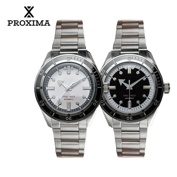 Proxima PX1711 39mm New Men Automatinis mechaninis laikrodis Fashion Sports Sapphire ekranas Caseback Crystal PT5000 BGW9 Reloj Hombre