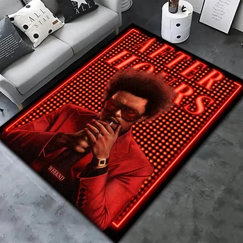 Reperis Die Weeknd spausdintas plotas kilimėliai berniukui Svetainė Miegamojo grindų kilimėlis Virtuvė neslystantis Matinis kilimėlis Vaikų miegamojo kilimėlis
