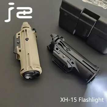 SOTAC taktinis nailonas XH15 pistoletas Lengvasis ginklas Bėgyje sumontuotas LED žibintuvėlis 20mm Rail Glock 17 medžioklės pastovus žibintas