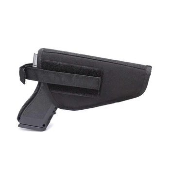 Tactical Airsoft Holster Hunting Hiddened Carry Holsters Metal Clip Belt Accessories Universal for All Size Handguns