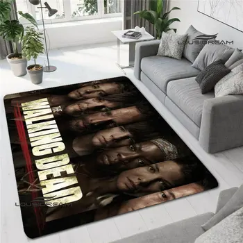 The Walking Dead 3D spausdintas kilimas žaidimų kambarys svetainė miegamasis neslidus kilimas iškyla antklodė fotografija rekvizitai gimtadienio dovana
