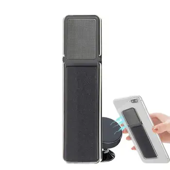 Universalus mini telefono stovas reguliuojamas nugaros lipdukas lipnus sulankstomas nematomas darbalaukio stovas, skirtasXiaomi, skirtasHuawei stovui