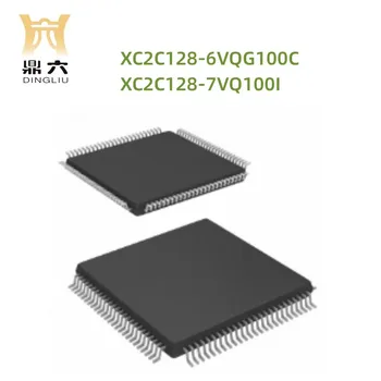 XC2C128-6VQG100C IC CPLD 128MC 5.7NS 100VQFP kompleksas programuojamas loginis įrenginys XC2C128-7VQ100I XC2C128-6VQG100C KS tarnyba